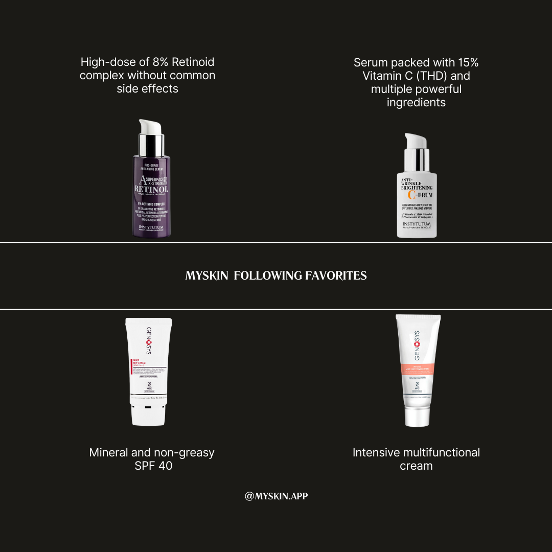 MYSKIN SEASONAL PRODUCT RECOMMENDATIONS