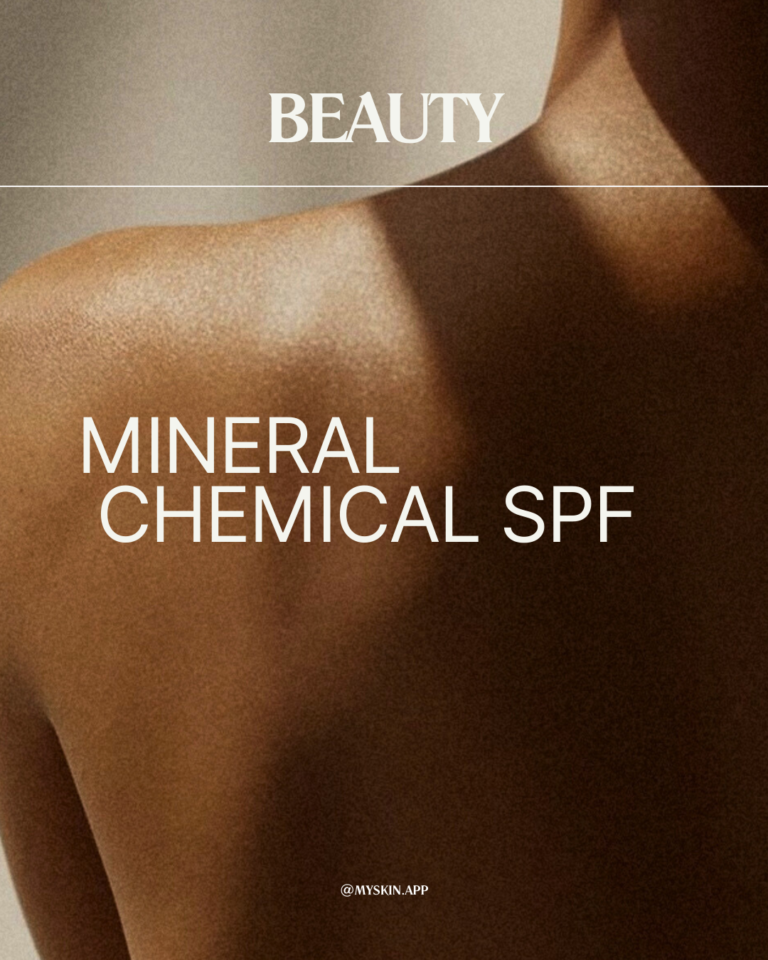 WHAT IS MINERAL AND CHEMICAL SUNSCREEN FILTERS