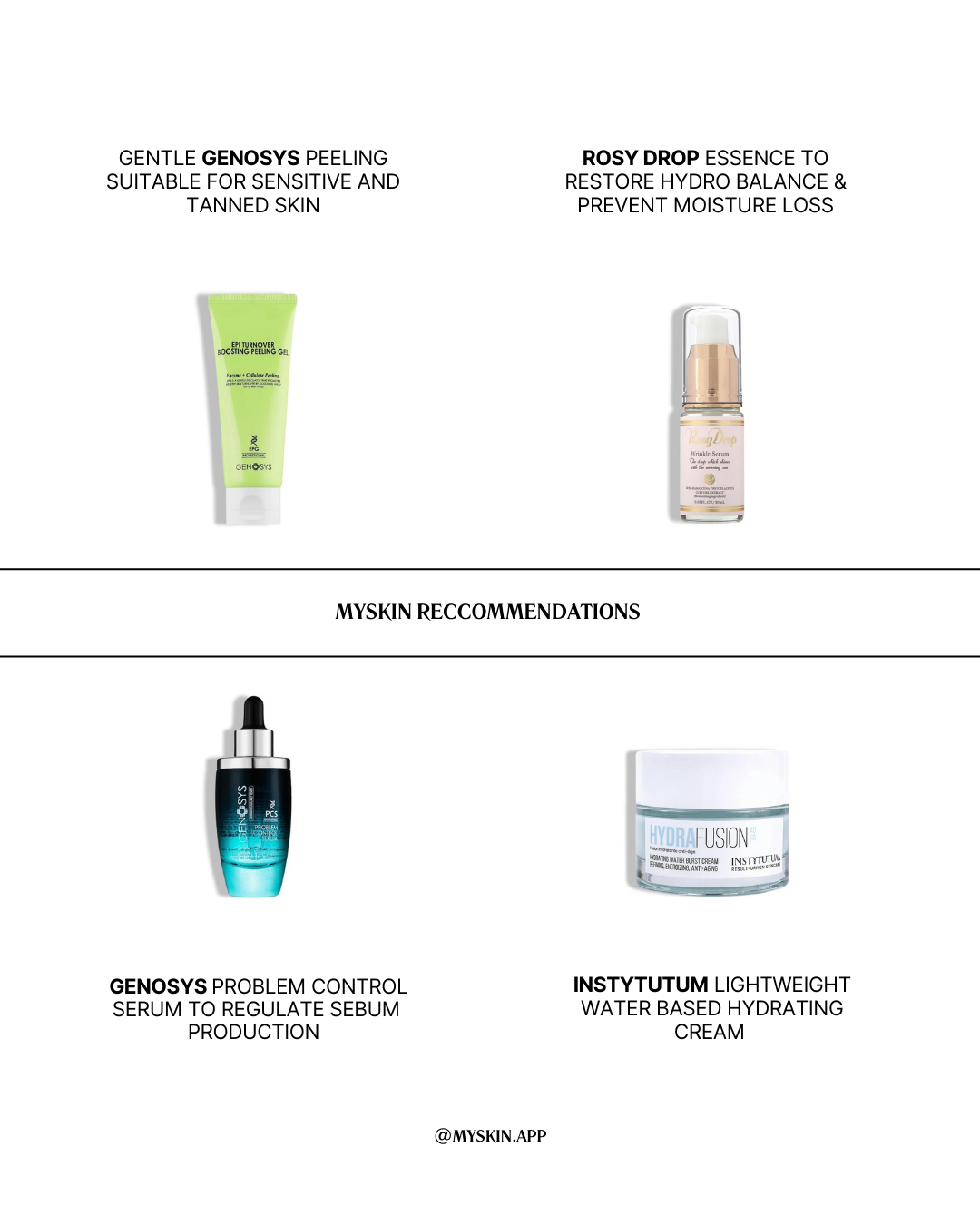 MYSKIN SUMMERTIME SKINCARE PRODUCT RECOMMENDATIONS